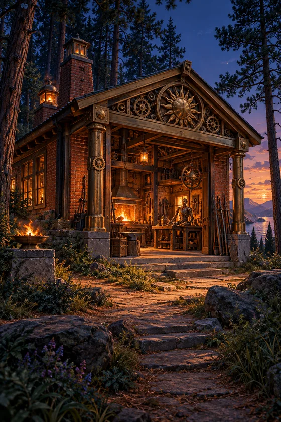 Original interpretation of the Hephaestus cabin