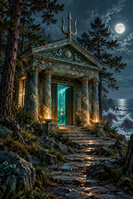 Original interpretation of the Poseidon cabin